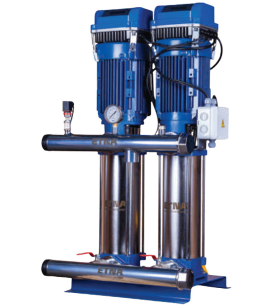 ETNA Frekans Konvertörlü İki Pompalı Kullanma Suyu Hidroforu (2 HF KO 4/7-11)