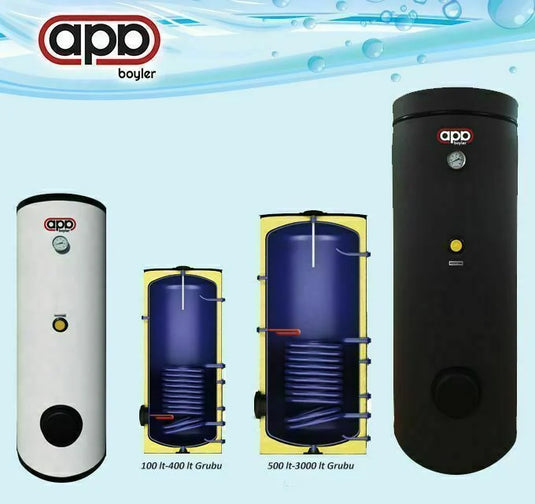 APA Boyler 800LT Tek Serpantinli Boyler