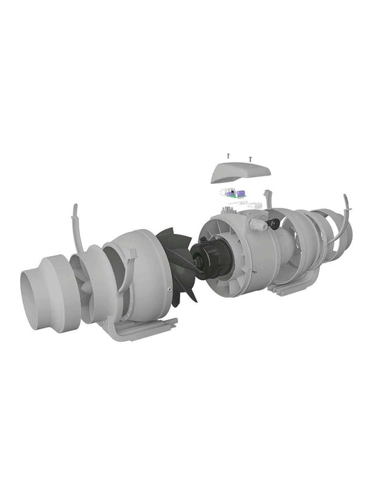 Monsoon 100 2SP Karışık Akışlı Aksiyal Kanal Tipi Fan