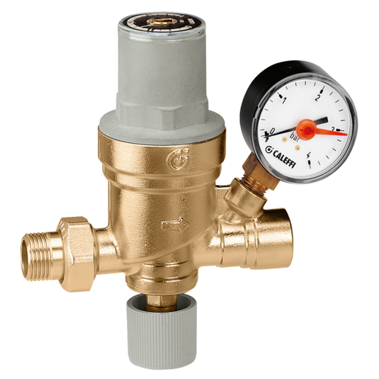 1/2 Otomatik Doldurma Ünitesi Manometreli (Basınç Saatli) - CALEFFİ - 553640