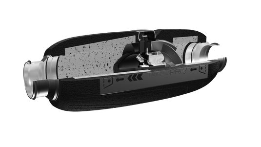 PACIFIC 100 2SP Inline Karışık Akışlı Kanal Tipi Fan