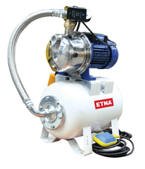 Etna Jet Inox 100-Tanklı Paslanmaz Çelik Hidrofor Sistemi (24Ws: 4 Kat 4 Daire - 24Lt)