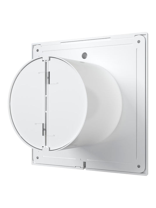 VentEurope Elegia 125 BD – Damperli Havalandırma Fanı Arka Detayı (Banyo/Tuvalet için)