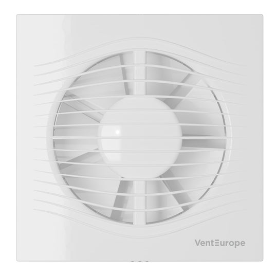 VentEurope Elegia 125 BD – 12.5 cm Sessiz Banyo ve Tuvalet Aspiratör Fanı Ön Görünüm