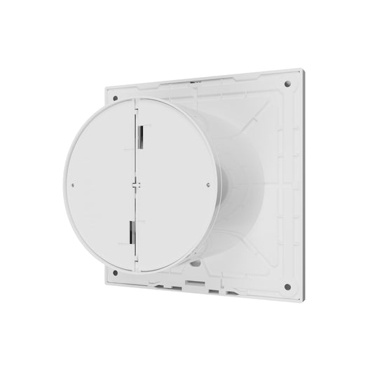 VentEurope Eon 100 BD – 10 cm Tuvalet ve Banyo Kapaklı Damperli Aspiratör Fanı-Siyah