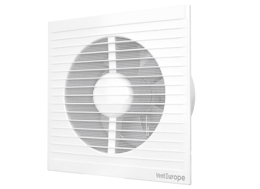 VentEurope Refined 150 – 15 cm Duvar ve Tavan Tipi Tuvalet ve Banyo Sessiz Havalandırma Fanı